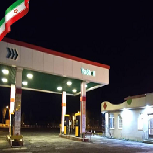 پمپ بنزین یاشیل مغان پس از ماهها تعطیلی راه اندازی شد